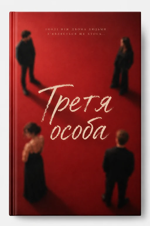 Обкладинка книги Третя особа