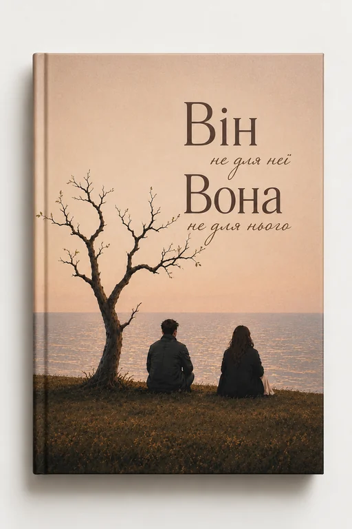 Обкладинка книги Він не для неї, вона не для нього